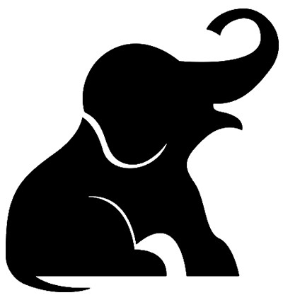 leamington-design logo icon elephant